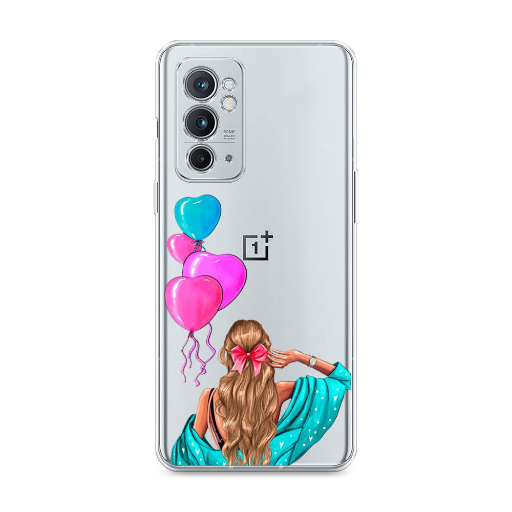 

Чехол Awog на OnePlus 9RT / ВанПлас 9RT "День Рождения", Голубой;розовый;бежевый, 152050-7