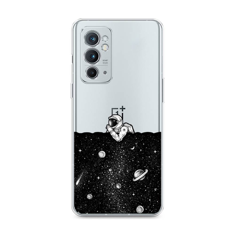 

Чехол Awog на OnePlus 9RT / ВанПлас 9RT "Космический сон", Серый, 152050-4
