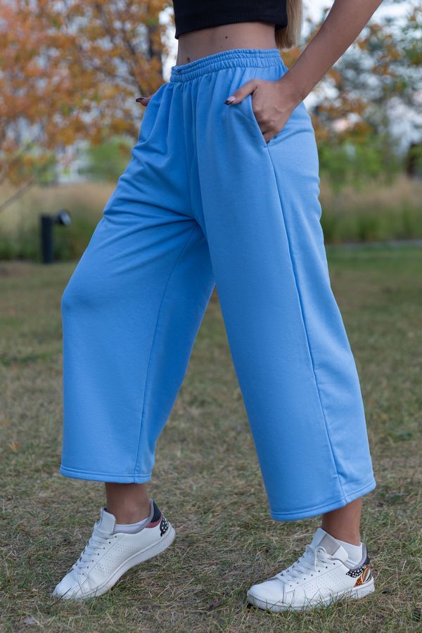 Спортивные брюки женские Магазин Толстовок W-910-XXX-90-35-XX-W голубые 44 RU