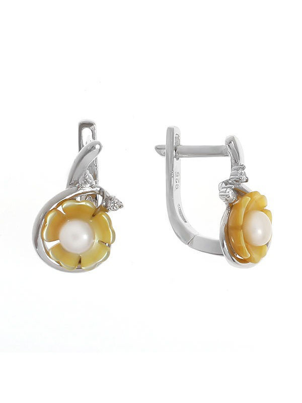 

Серьги из серебра с жемчугом Balex Jewellery 2433920324, 2433920324