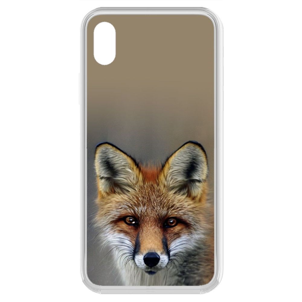 

Чехол-накладка Krutoff Clear Case Нейролиса для iPhone XR, Прозрачный