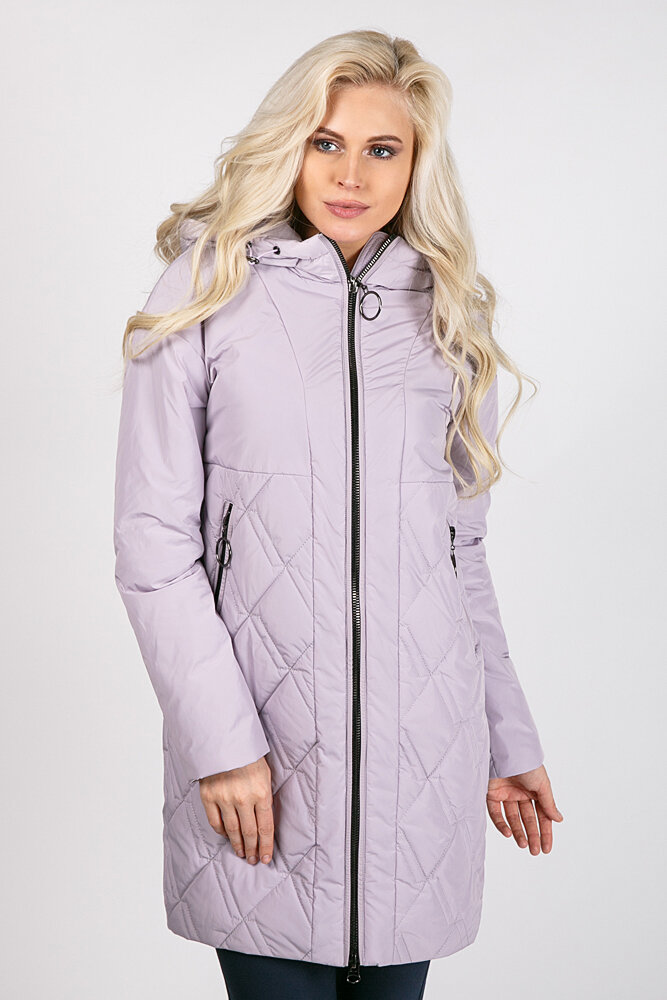 

Утепленное пальто женское Westfalika TM19-7028 фиолетовое 50 RU, TM19-7028