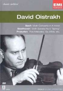 

OISTRAKH, DAVID Vol. 1 - Classic Archives, 1 DVD