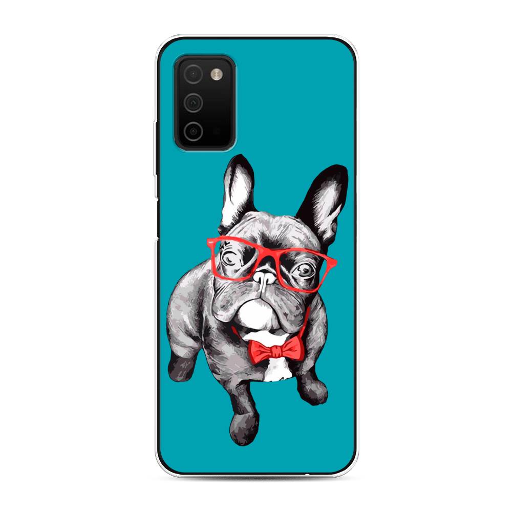 

Чехол на Samsung Galaxy A03s "Французский бульдог", 2103250-1