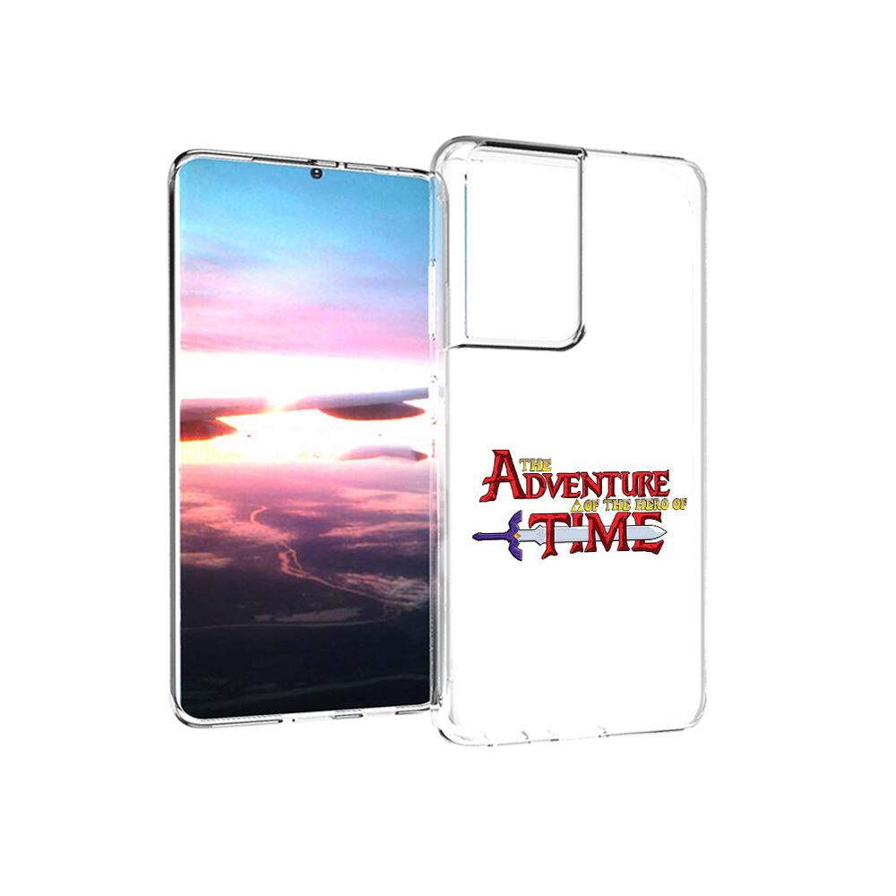 

Чехол MyPads Tocco для Samsung Galaxy S21 Ultra время приключений логотип, Прозрачный, Tocco