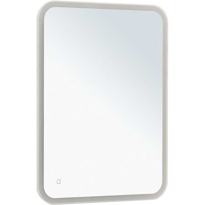 Зеркало для ванной Aquanet Вега 60 с подсветкой распашной шкаф вега бавария антрацит без зеркала без топа накладки