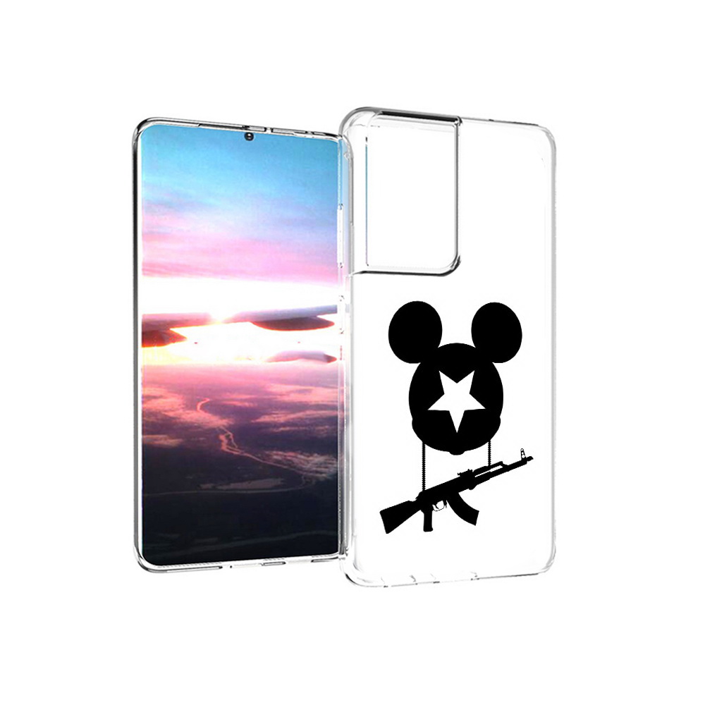 Чехол MyPads Tocco для Samsung Galaxy S21 Ultra АК Микки (PT157307.497.26)