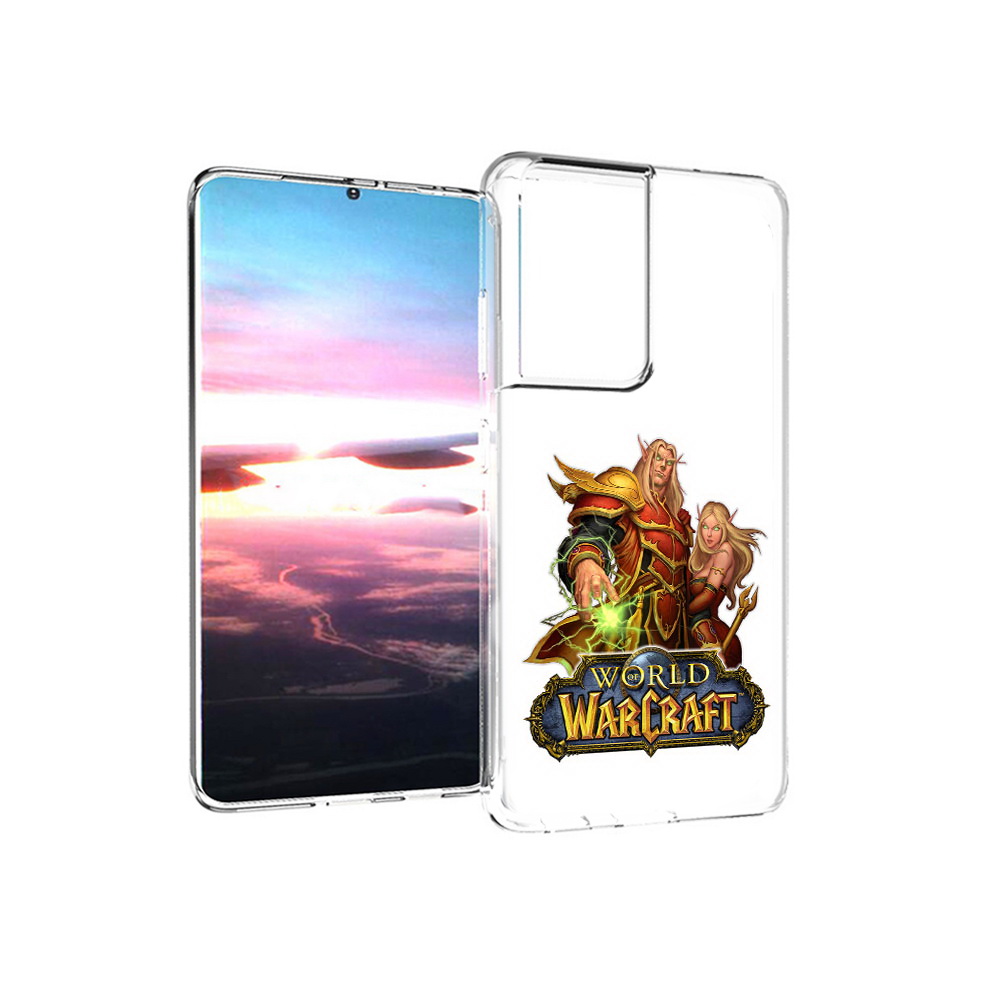 

Чехол MyPads Tocco для Samsung Galaxy S21 Ultra варкрафт2 (PT157307.497.256), Прозрачный, Tocco