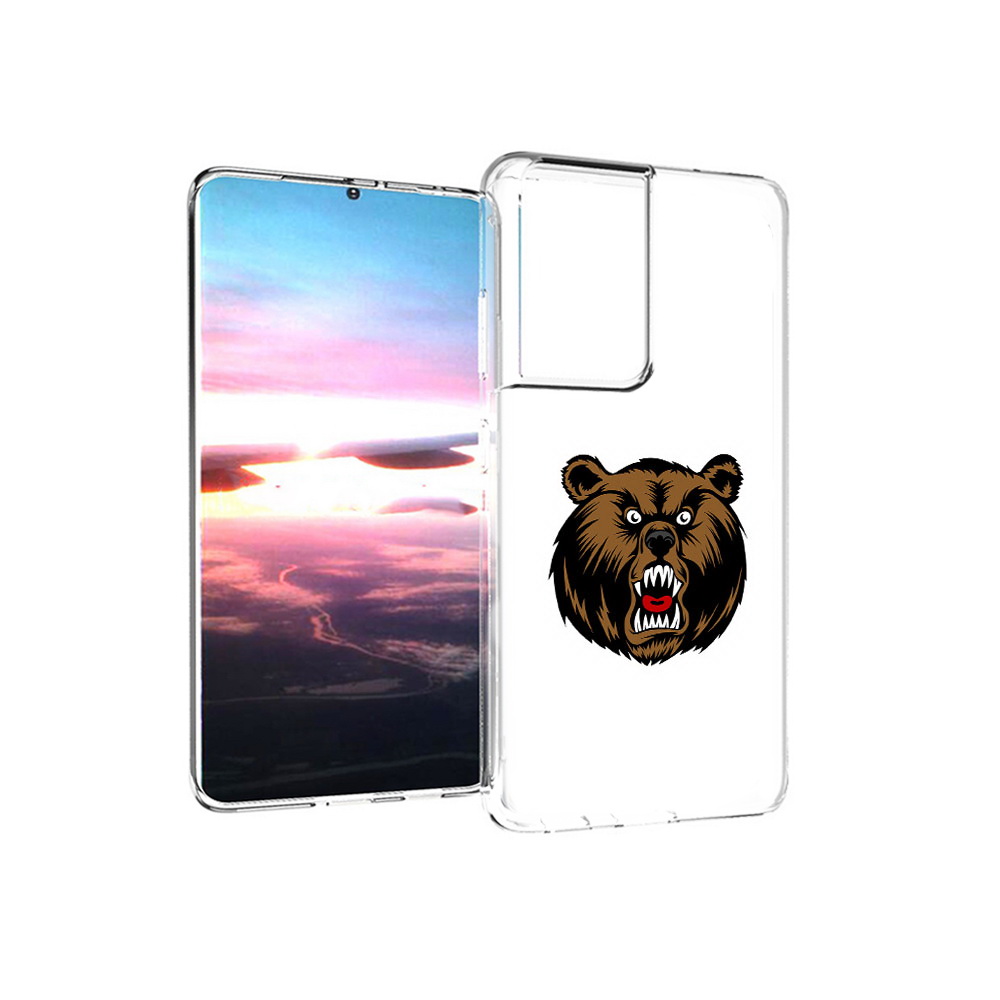 

Чехол MyPads Tocco для Samsung Galaxy S21 Ultra бурый (PT157307.497.253), Прозрачный, Tocco