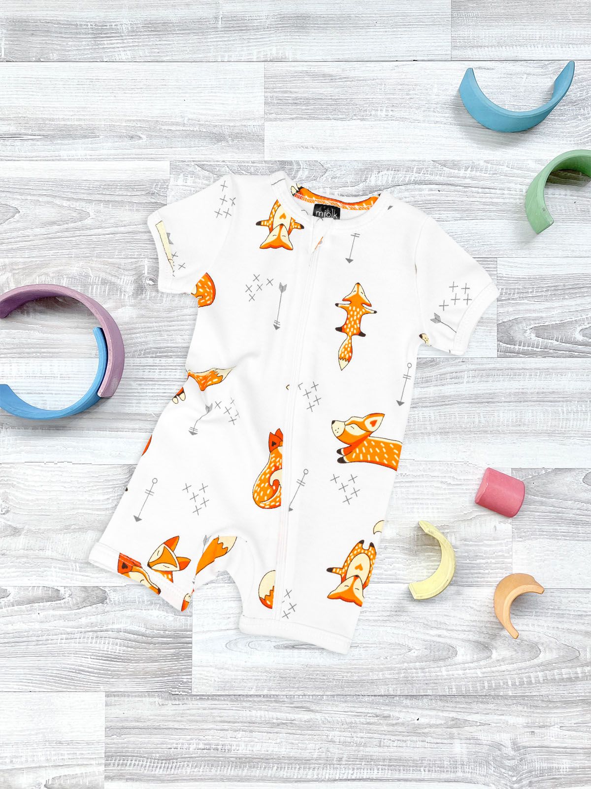 

Песочник детский Mjolk Sleep and Play Лисички 92, Оранжевый, 2212