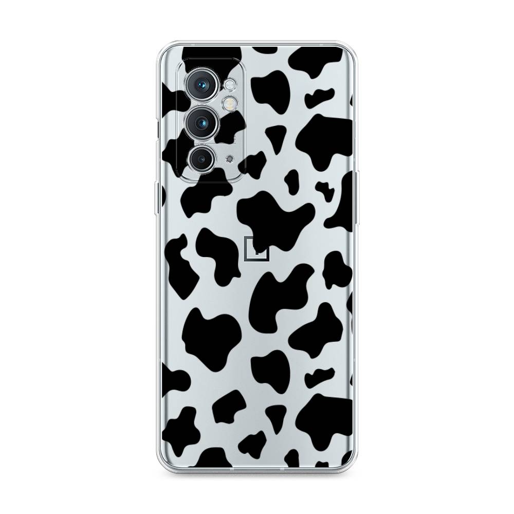 

Чехол Awog на OnePlus 9RT / ВанПлас 9RT "Пятна коровы черные", Черный, 152050-2