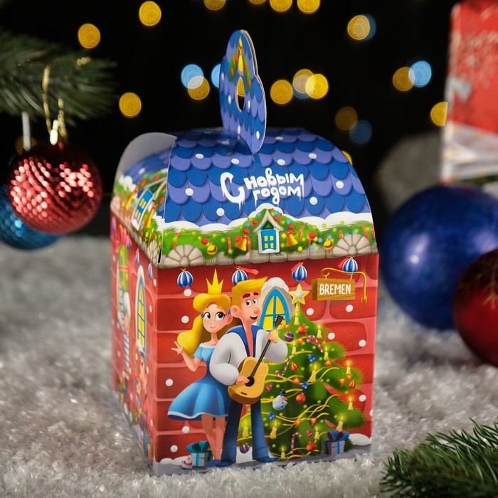 

Подарочная коробка "Бременские Музыканты", 12 х 12 х 17 см (10 шт), Разноцветный