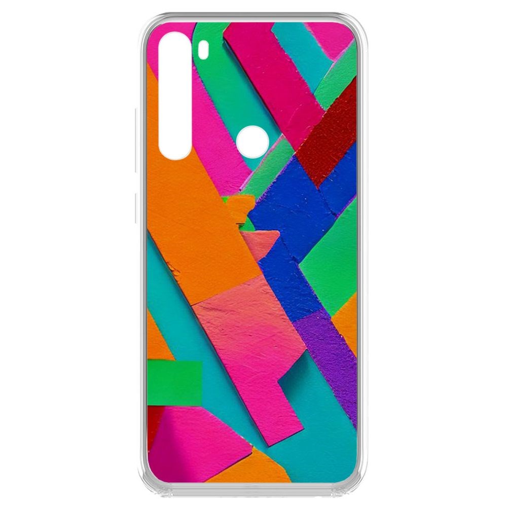 Чехол-накладка Krutoff Clear Case Нейроавангард для Xiaomi Redmi Note 8