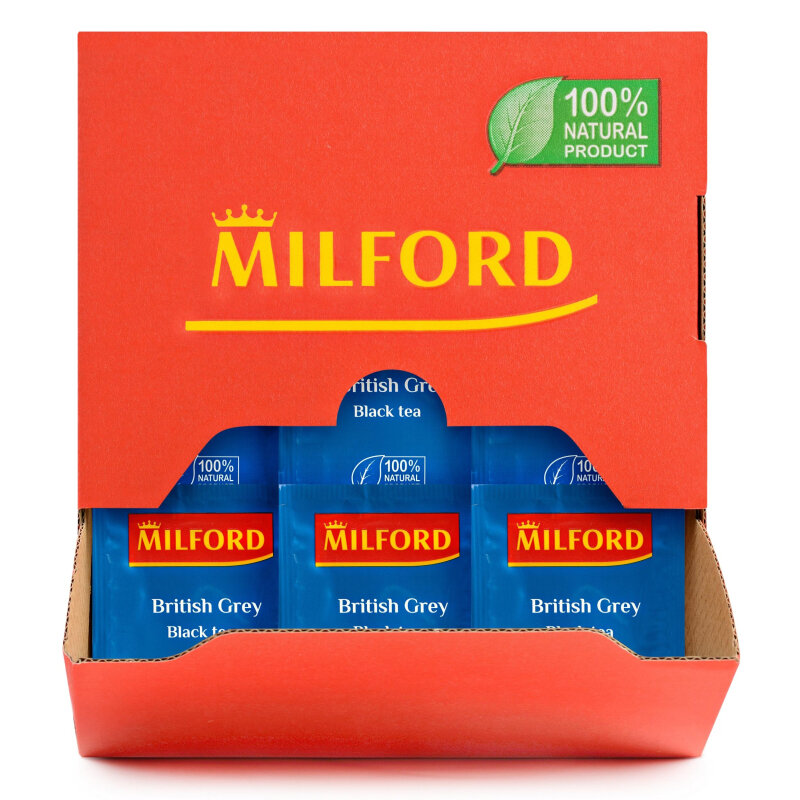 Чай Milford British Grey черный, 200пак/уп