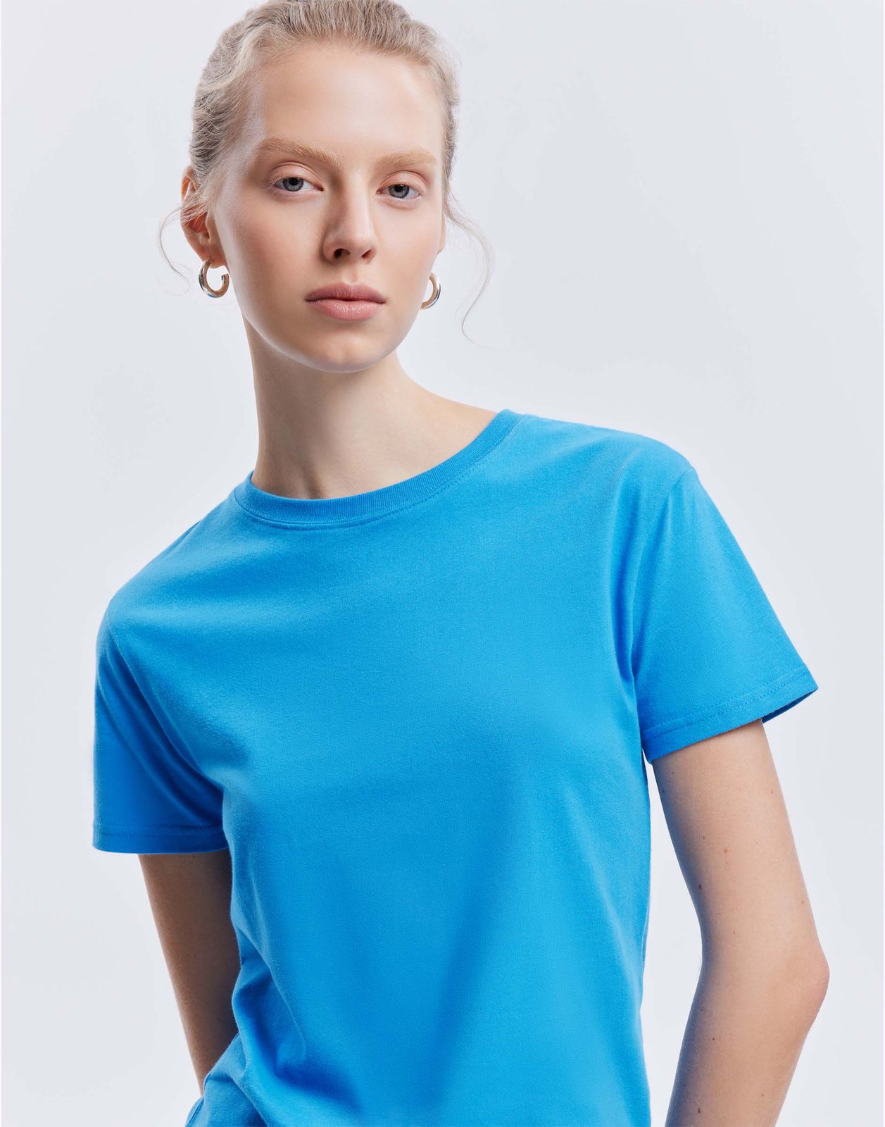 

Футболка женская Gloria Jeans GKT027453 синий XL/170, GKT027453