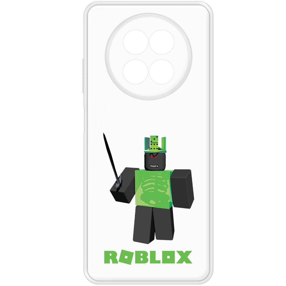 

Чехол-накладка Krutoff Clear Case Roblox-1x1x1x1x1 для Realme 13+ 5G, Прозрачный