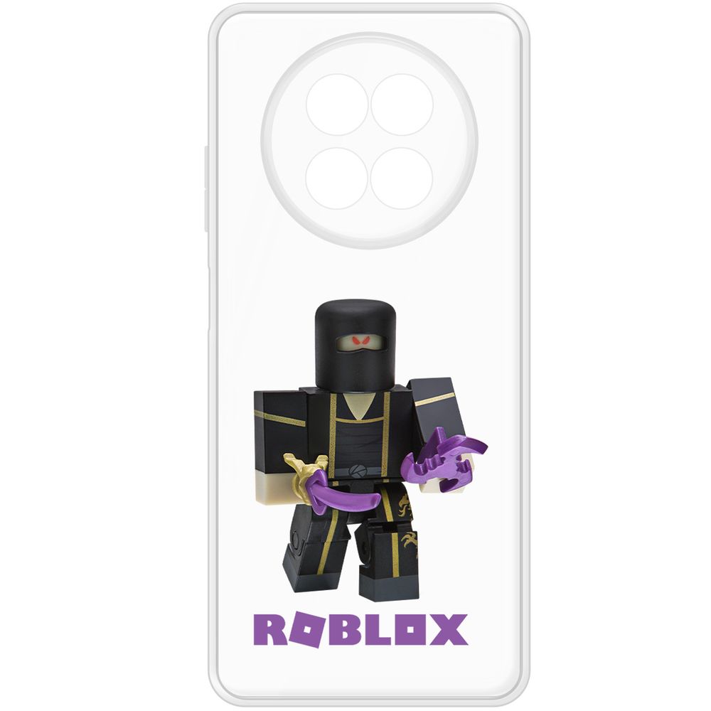 

Чехол-накладка Krutoff Clear Case Roblox-Ниндзя Ассасин для Realme 13+ 5G, Прозрачный