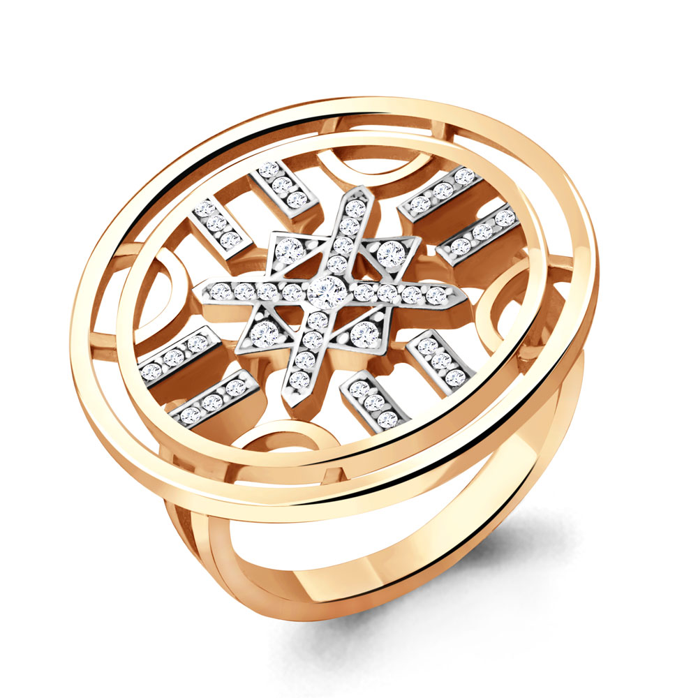

Кольцо из серебра с фианитом Aquamarine Aquamarine 68626А_925_з р. 17, 68626А_925_з