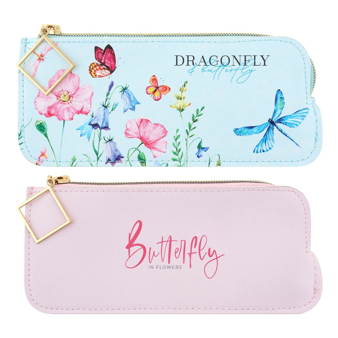 

Пенал Лента Kids Dragonfly на молнии 20 x 9 см в ассортименте, Голубой