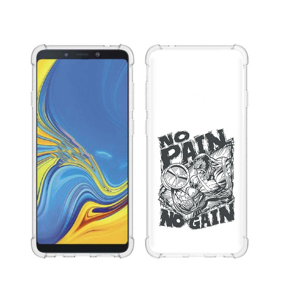 

Чехол MyPads Tocco для Samsung Galaxy A9 бодибилдинг тяжелая работа (PT118683.560.238), Прозрачный, Tocco