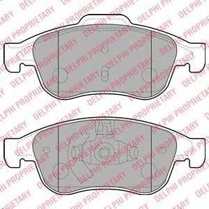 

Тормозные колодки DELPHI передние lp2152