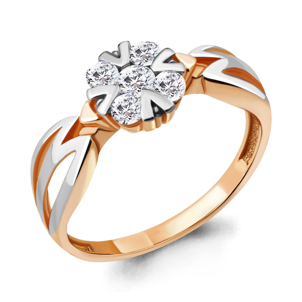 

Кольцо из серебра с фианитом Aquamarine Aquamarine 68611А_925_з р. 18, 68611А_925_з