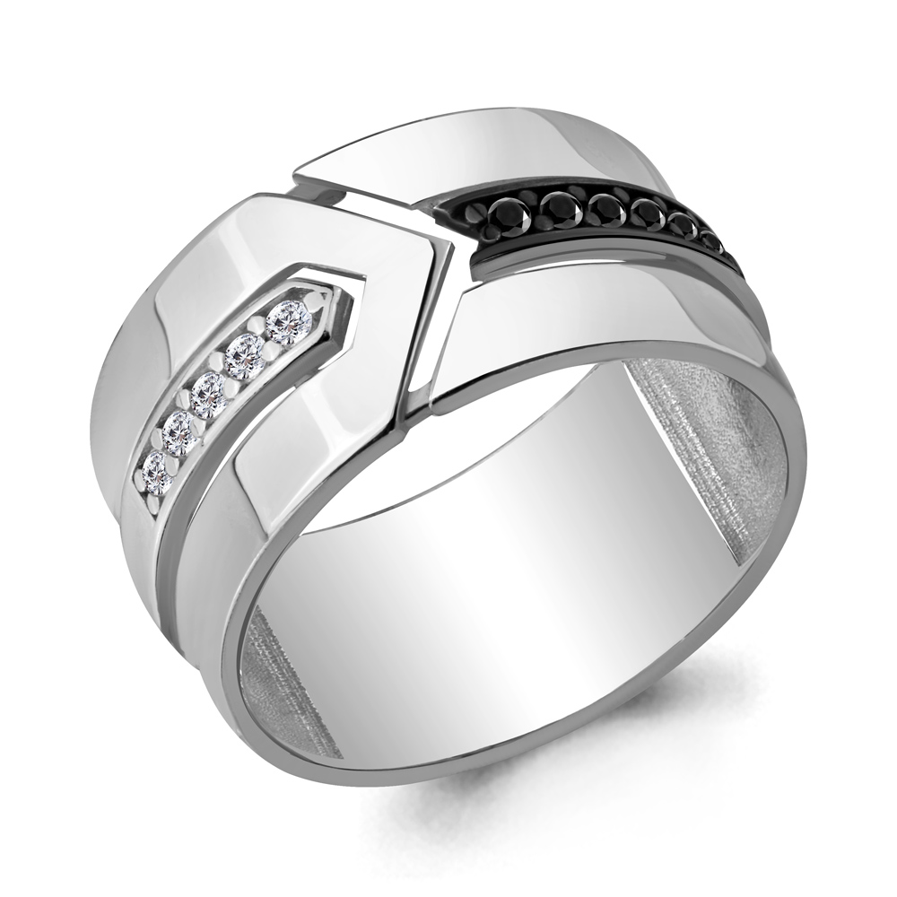 

Кольцо из серебра с фианитом Aquamarine Aquamarine 68608АЧ_925_р р. 20, 68608АЧ_925_р