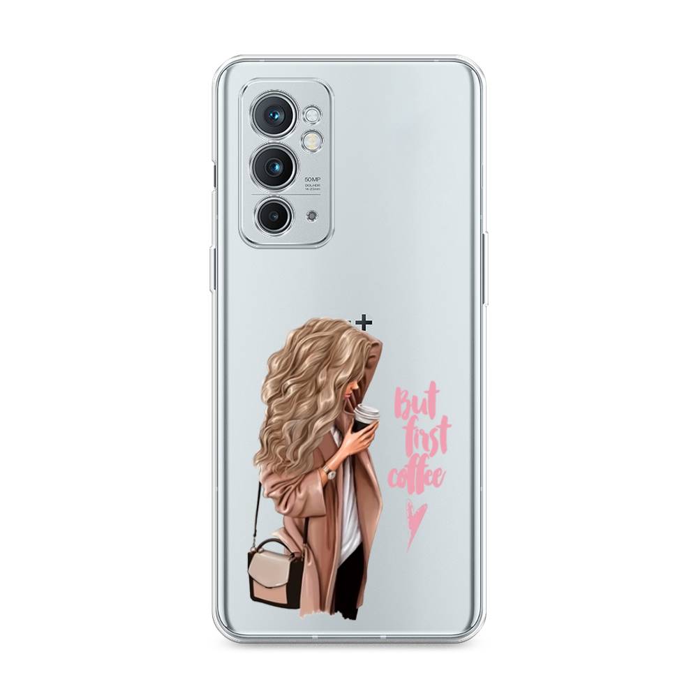 

Чехол Awog "Девушка с кофе" для OnePlus 9RT