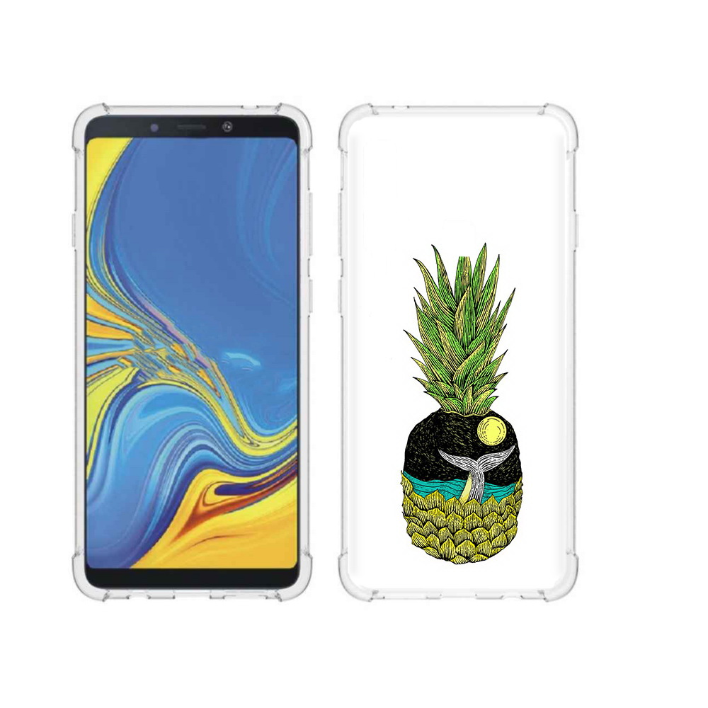 

Чехол MyPads Tocco для Samsung Galaxy A9 ананас с китом (PT118683.560.220), Прозрачный, Tocco