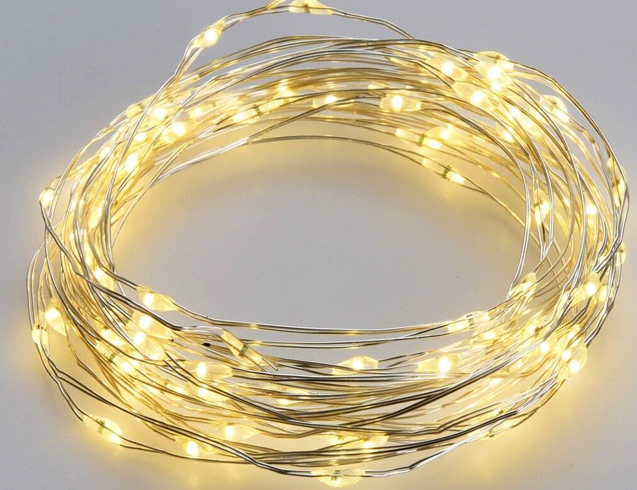 

Садовая гирлянда на солнечной батарее, 200 тёплых LED-огней, 10+2 м, Koopman International, CZ6500720