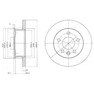 

Вg2716_Диск Тормозной Передний Vw Т4 1.8-2.4 90-96 DELPHI bg2716