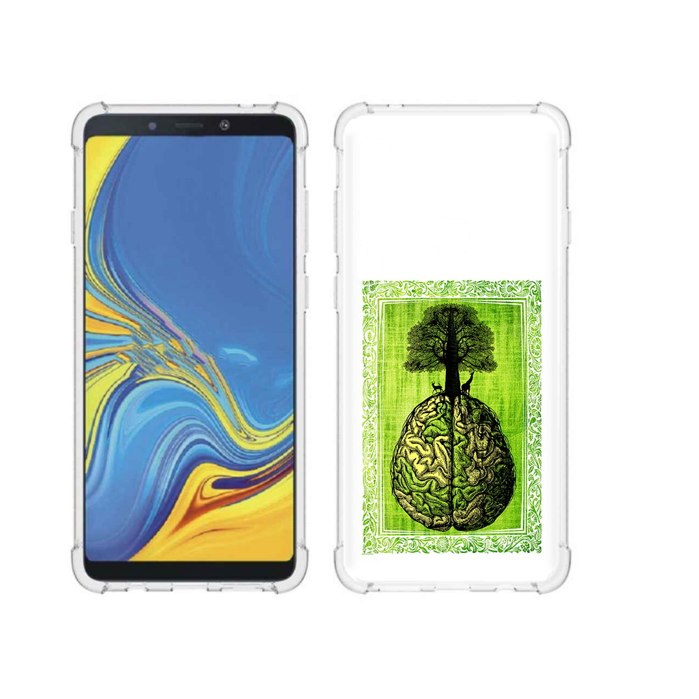 

Чехол MyPads Tocco для Samsung Galaxy A9 абстракция здоровый мозг (PT118683.560.211), Прозрачный, Tocco