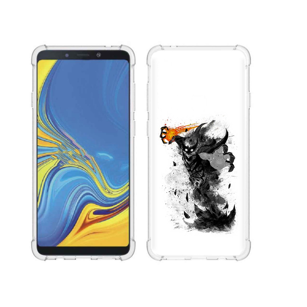 

Чехол MyPads Tocco для Samsung Galaxy A9 nevermore черно белый (PT118683.560.21), Прозрачный, Tocco