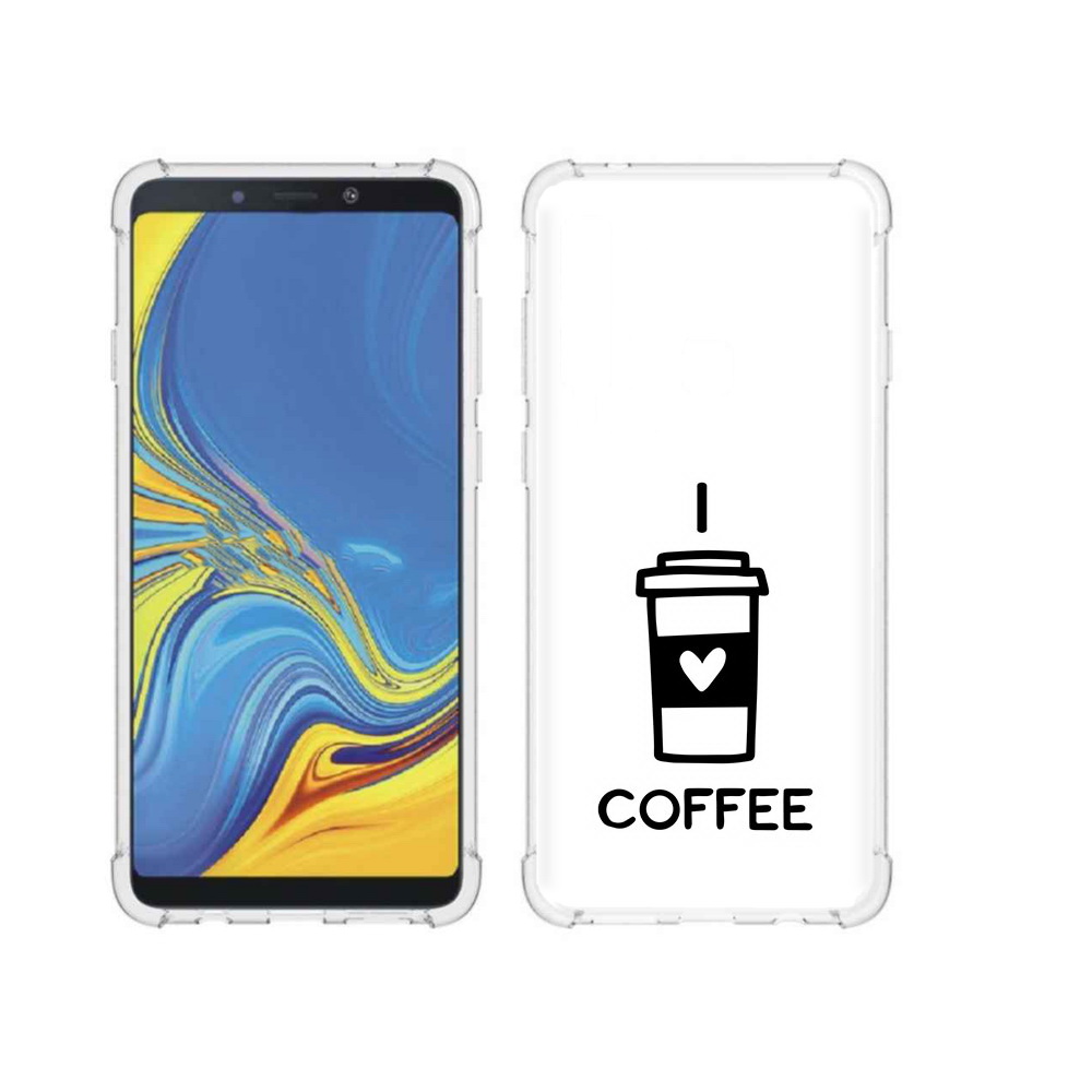 

Чехол MyPads Tocco для Samsung Galaxy A9 Я люблю кофе (PT118683.560.206), Прозрачный, Tocco