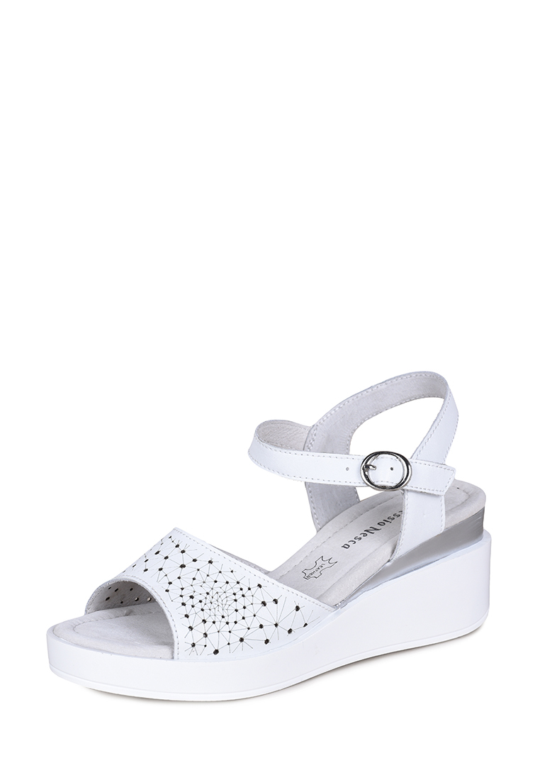 

Босоножки женские Alessio Nesca 206668 белые 37 RU, Белый, 206668