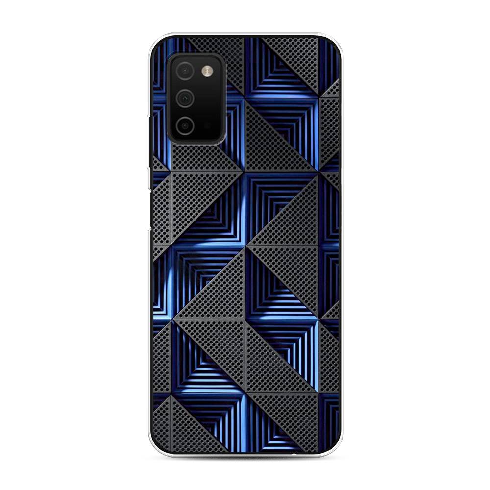 

Чехол на Samsung Galaxy A03s "IBM", Серый;синий, 2103250-3