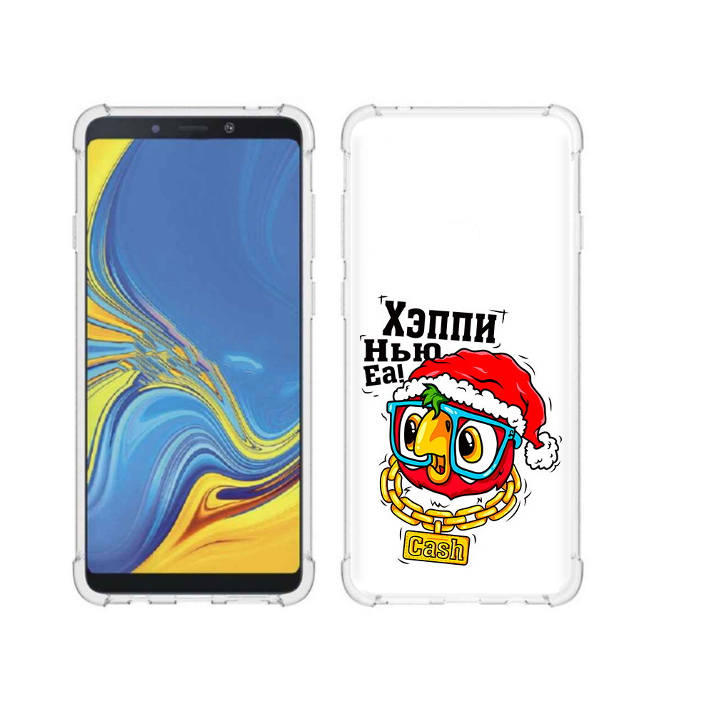 

Чехол MyPads Tocco для Samsung Galaxy A9 Хэппи нью еа (PT118683.560.196), Прозрачный, Tocco
