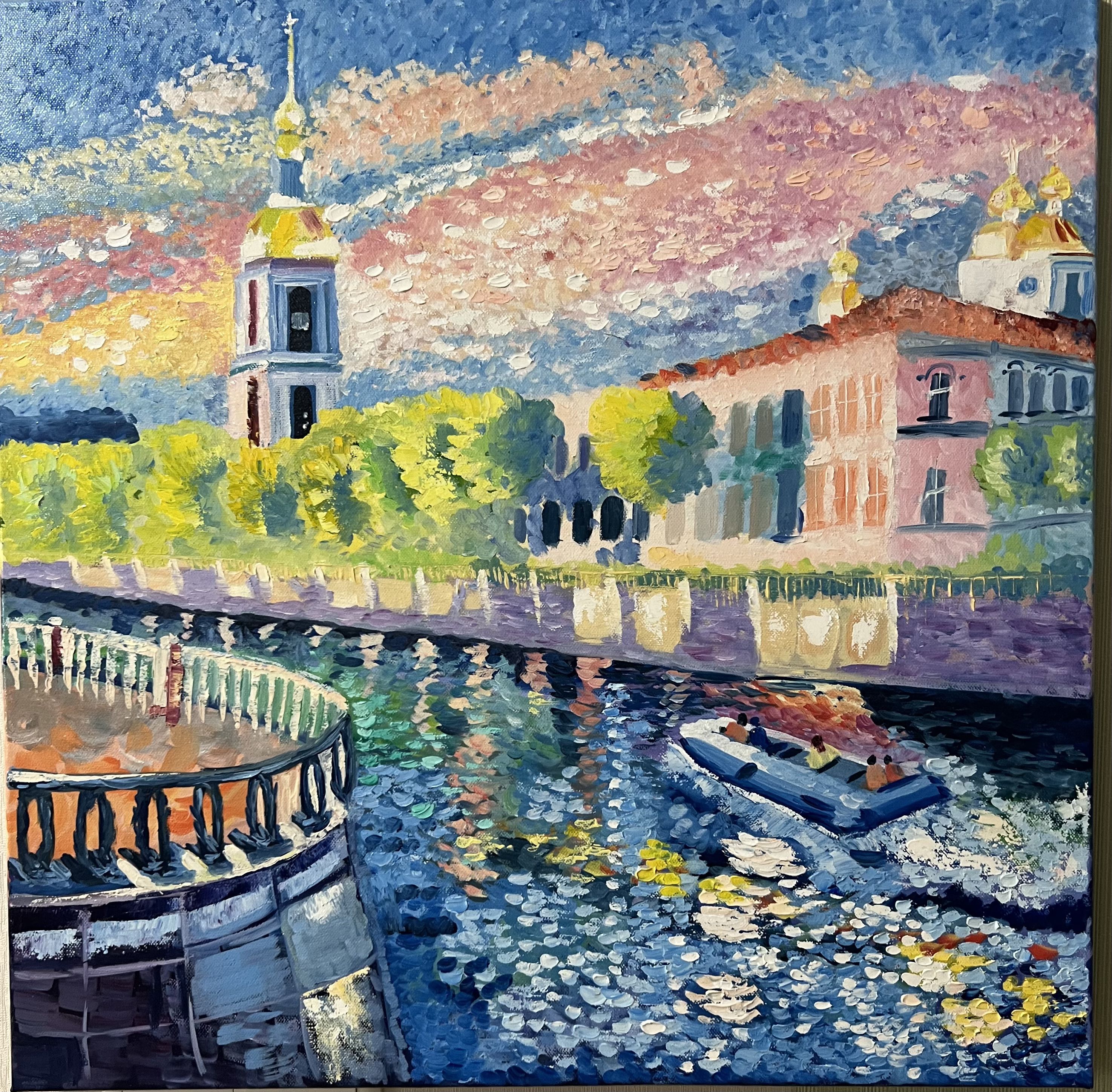 

Картина Художник А.В. Горохова Никольский морской собор, 60*60