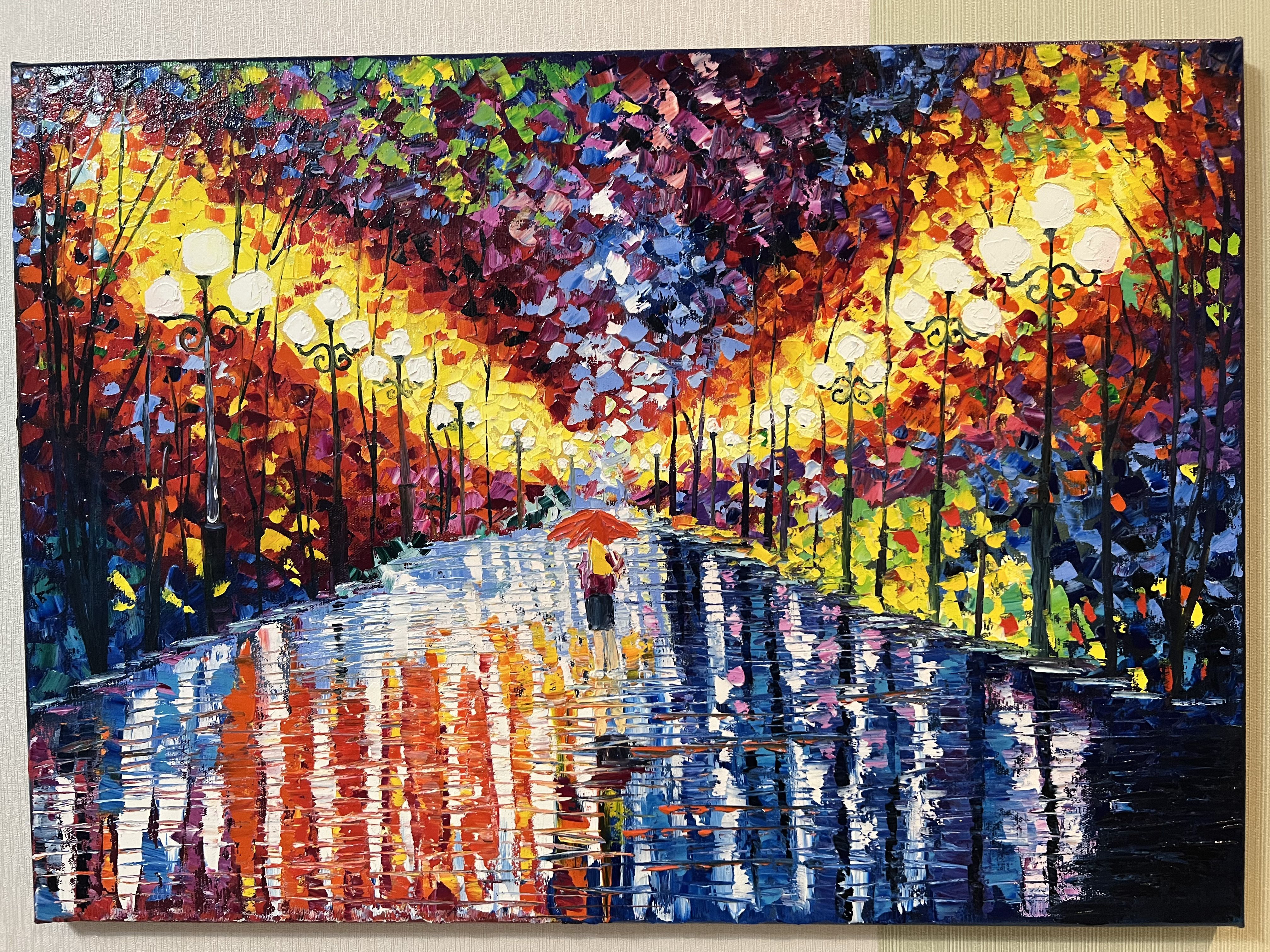 

Картина Художник А.В. Горохова Свидания с дождем, 50*60