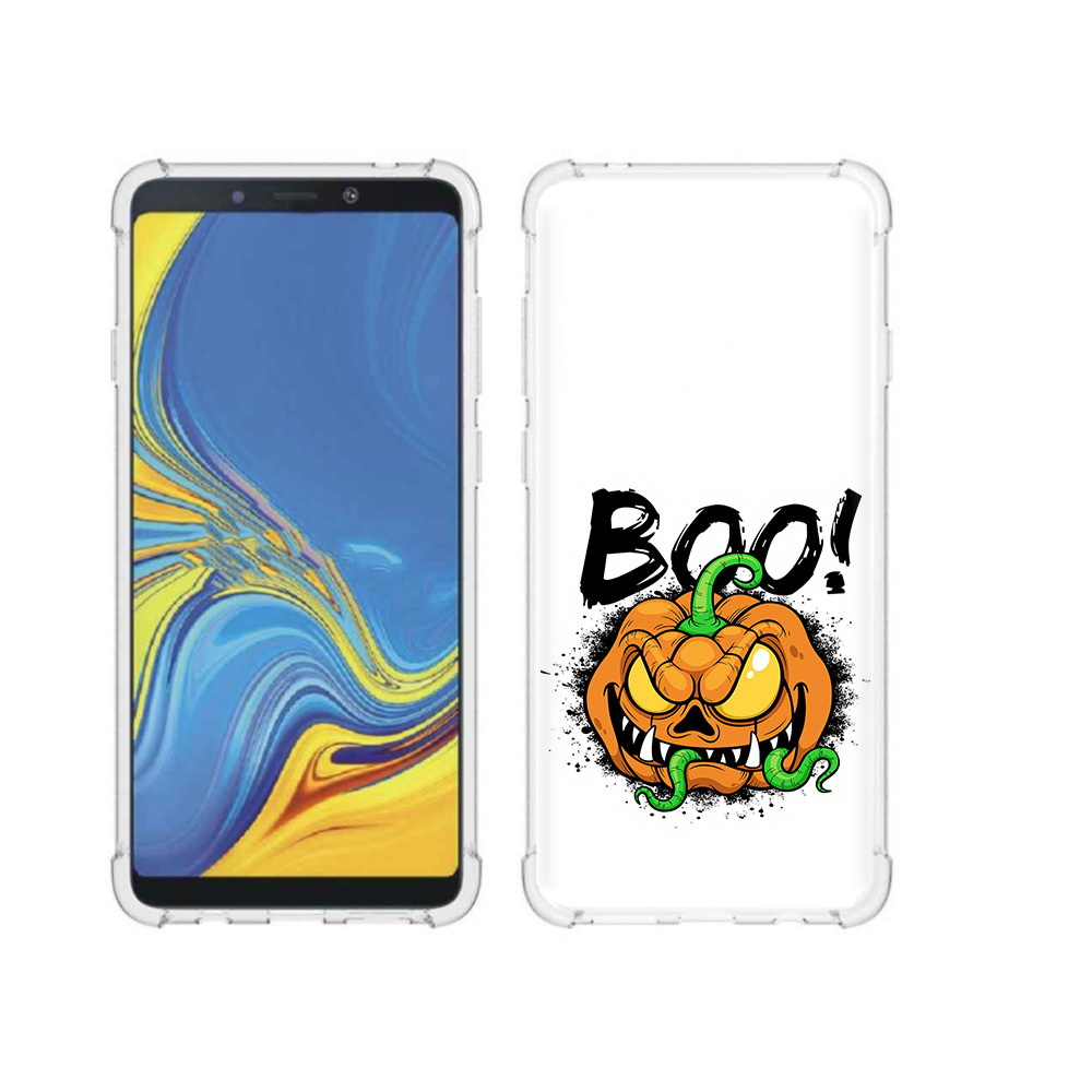 Чехол MyPads Tocco для Samsung Galaxy A9 Хэллоуин бу (PT118683.560.193)