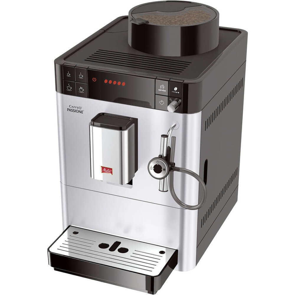 

Кофемашина автоматическая Melitta F 530-101 серебристый, черный, F 530-101