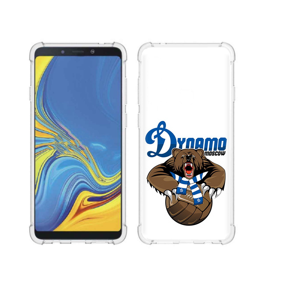 

Чехол MyPads Tocco для Samsung Galaxy A9 ФК Динамо медведь (PT118683.560.175), Прозрачный, Tocco