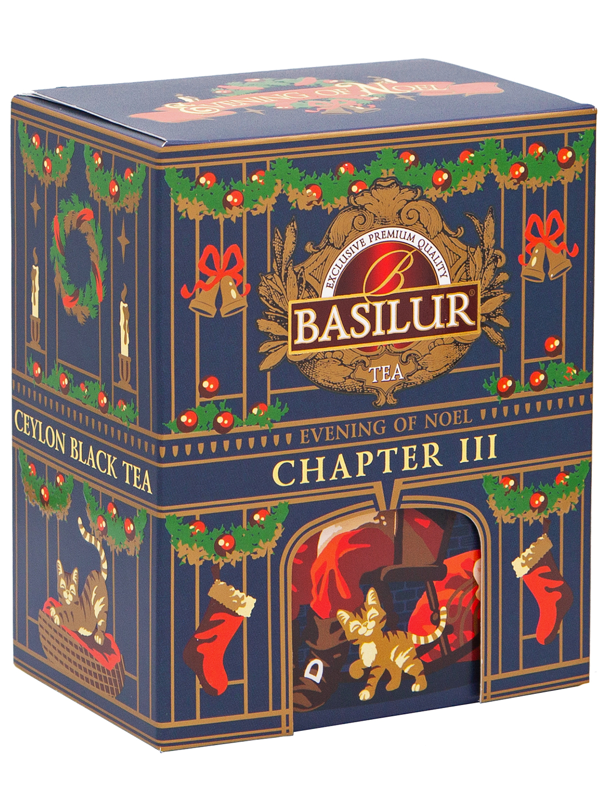 

Чай черный Basilur Рождественский вечер Глава III 75 г