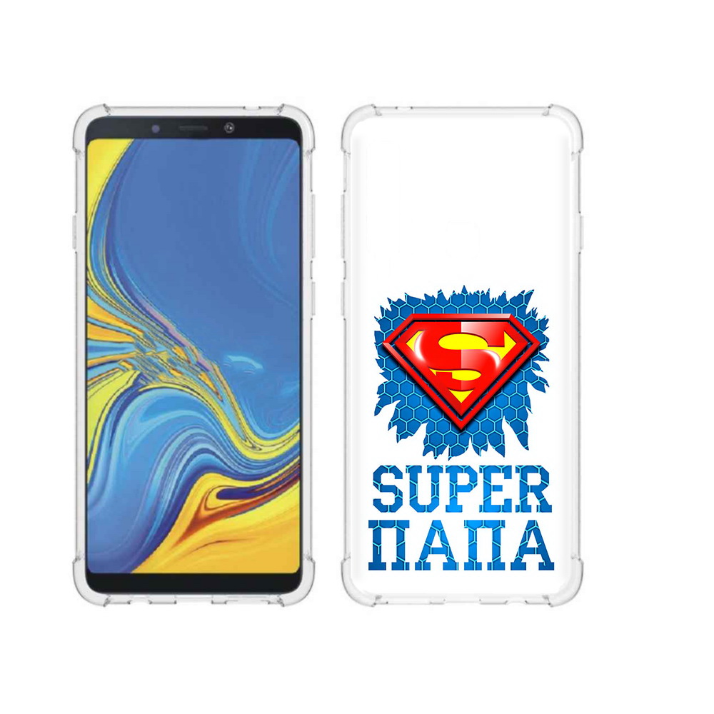 

Чехол MyPads Tocco для Samsung Galaxy A9 Супер Папа (PT118683.560.165), Прозрачный, Tocco