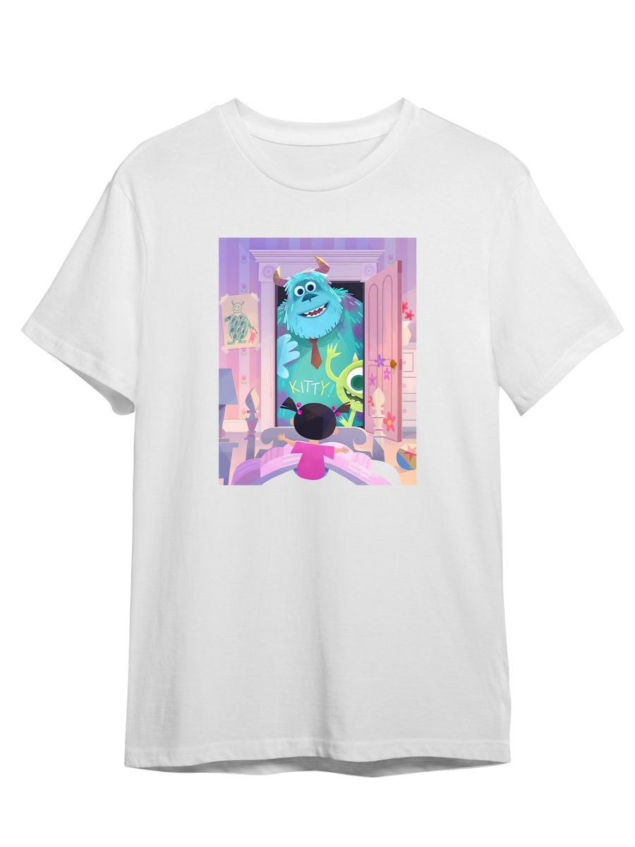 

Футболка унисекс СувенирShop Корпорация монстров/Салли/Майк 5 белая 4XL, Белый, "Корпорация монстров/Салли/Майк" 5