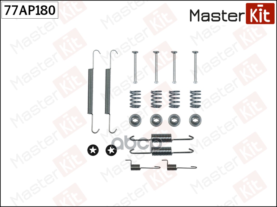 

Комплект Установочный Тормозных Колодок Masterkit 77Ap180 Задн Suzuki Grand Vitara Ii 09-
