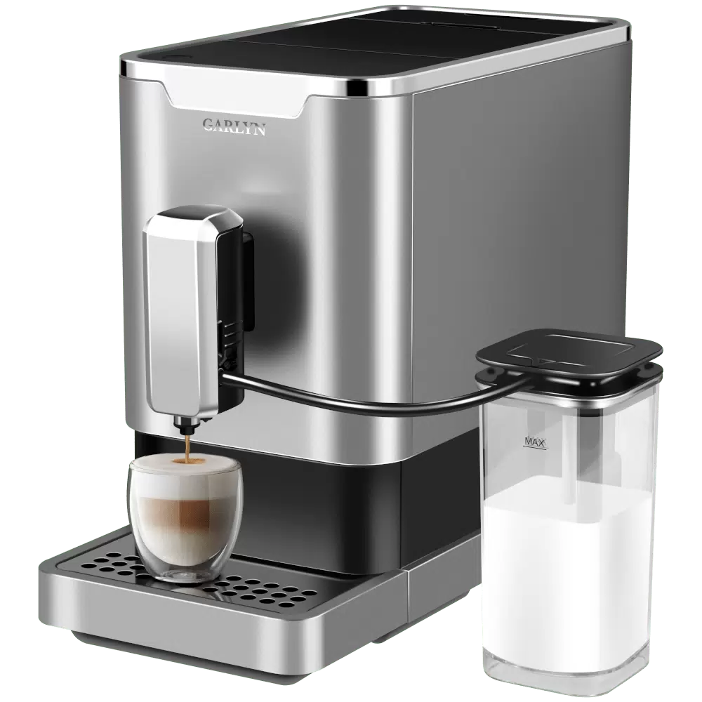 

Кофемашина автоматическая GARLYN L1000 серебристый, L1000