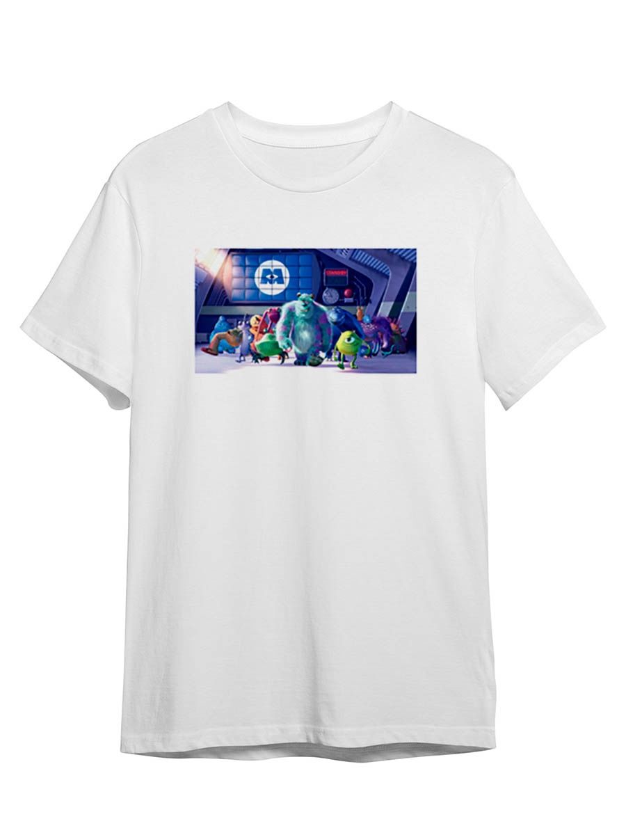 

Футболка унисекс СувенирShop Корпорация монстров/Салли/Майк 13 белая M, Белый, "Корпорация монстров/Салли/Майк" 13