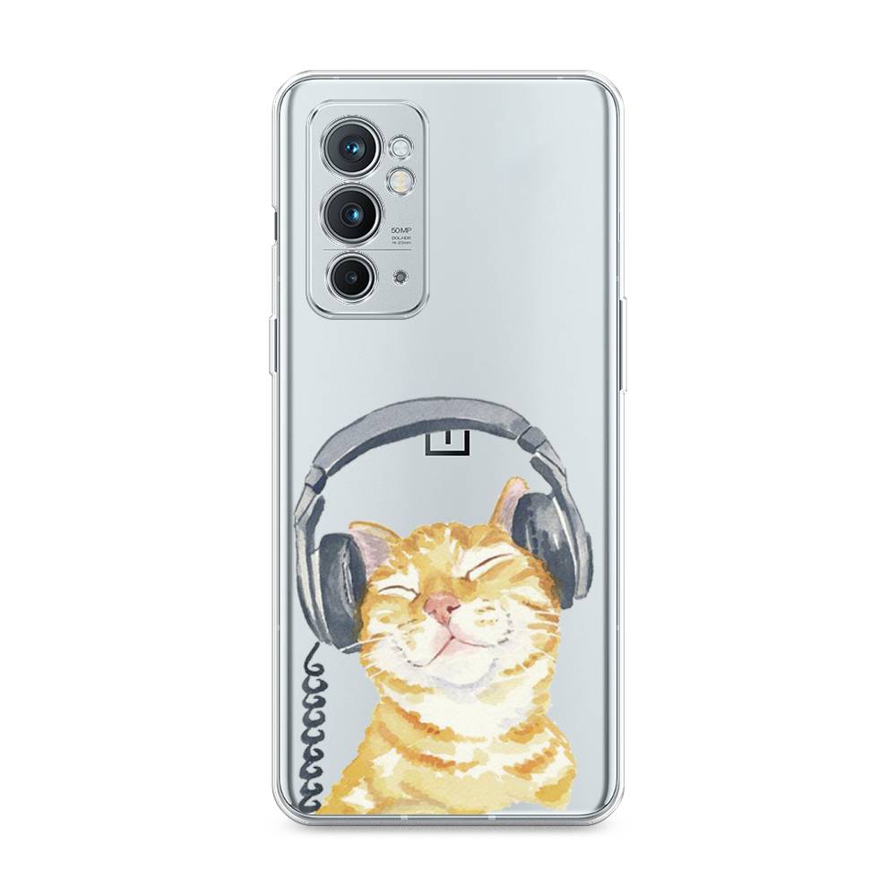 

Чехол Awog "Кот меломан" для OnePlus 9RT