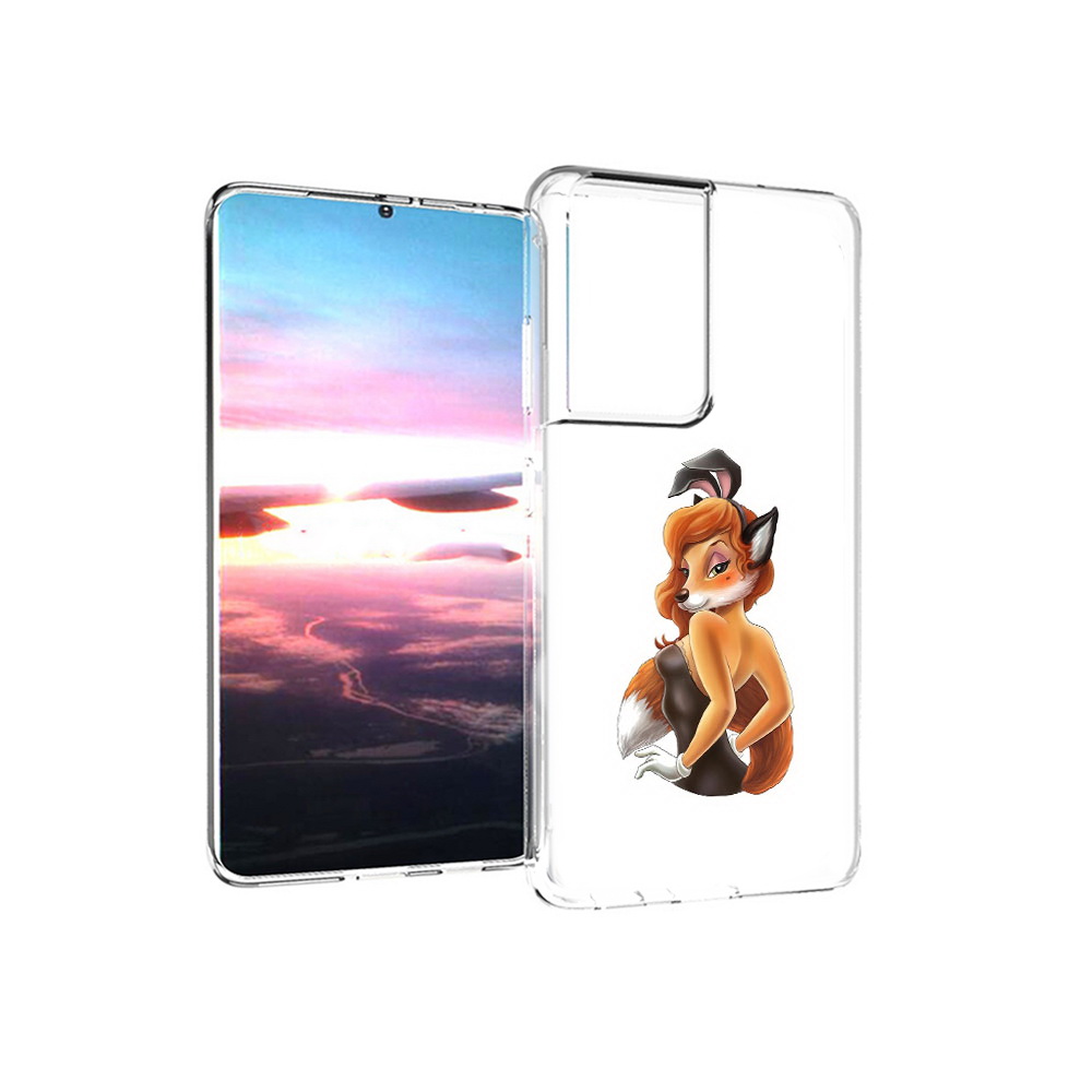 

Чехол MyPads Tocco для Samsung Galaxy S21 Ultra баронесса (PT157307.497.227), Прозрачный, Tocco